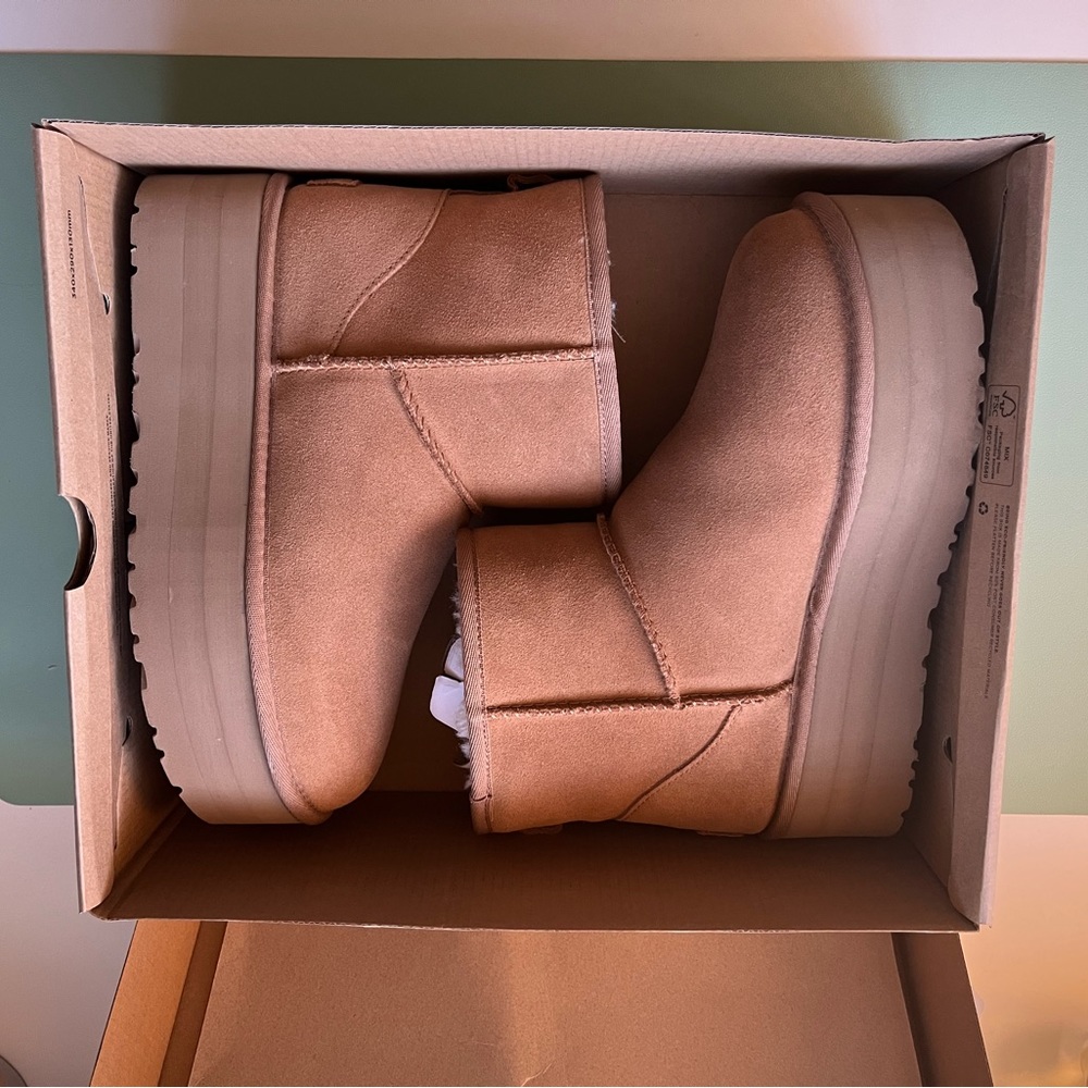 Brand New Mini Platform Uggs